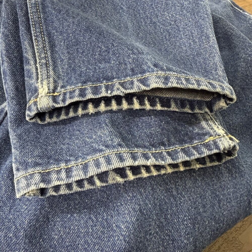 Lands End High Rise Tapered Jeans Classic Denim Straight Leg Women’s Size 12 - Picture 10 of 10